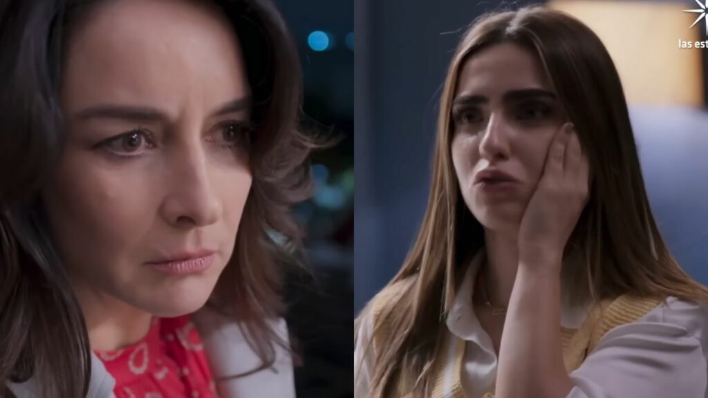 Natália (Susana González) e Andréa (Fernanda Urdapilleta) em Minha Fortuna é te Amar (Foto: Reprodução)