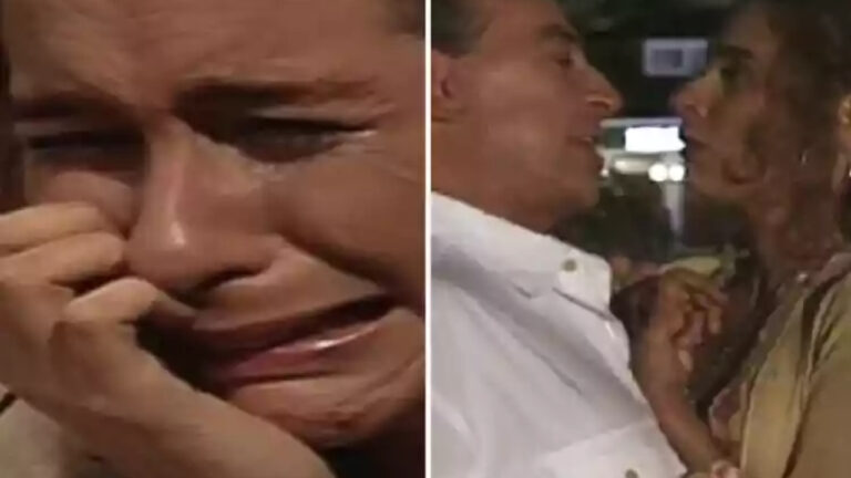 Tônia, personagem da atriz Andreia Beltrão, na novela Mulheres de Areia. (Foto: Divulgação)