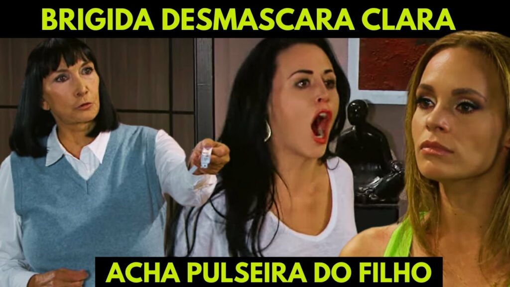 Brigida vai desmascarar Clara em Um Refúgio para o Amor (Foto: Divulgação)