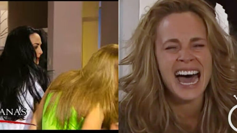 Na imagem, as personagens Luciana e Clara, da novela mexicana do SBT, Um Refúgio para o Amor (Foto: Divulgação)