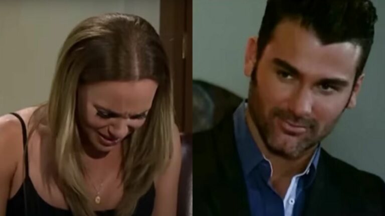 Clara sofre golpe do parceiro em Um Refúgio para o Amor (Foto: Reprodução)