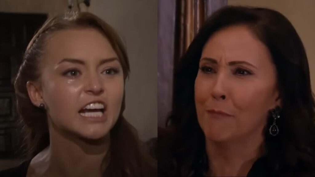 Elisa e Almerinda em Abismo de Paixão. (Foto: Divulgação)