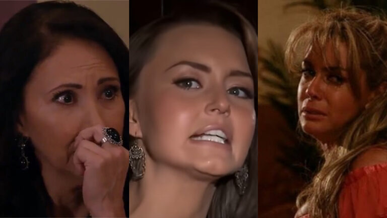 Elisa e Carmem em Abismo de Paixão (Foto: Divulgação)