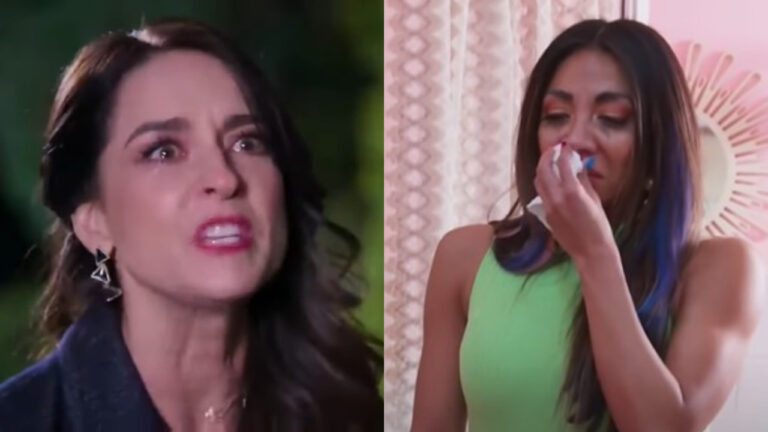 Natália dá surra em Olga em Minha Fortuna é Te Amar. (Foto: Divulgação)