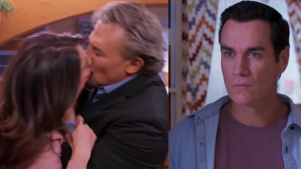 Natália e Adriano se agarram na novela Minha Fortuna é te Amar (Foto: Reprodução)