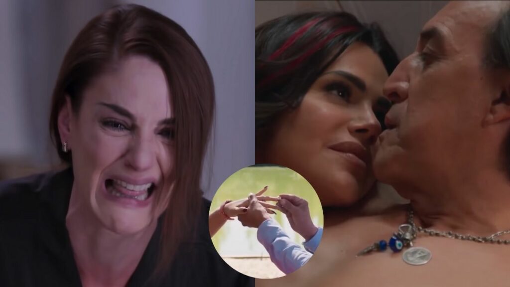 Gustavo pede Sol em casamento e Constanza surta (Foto: Reprodução)