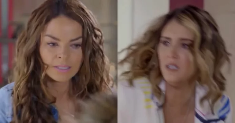 Ângela da tapa na cara de Samanta em Contigo Sim (Foto: Reprodução)