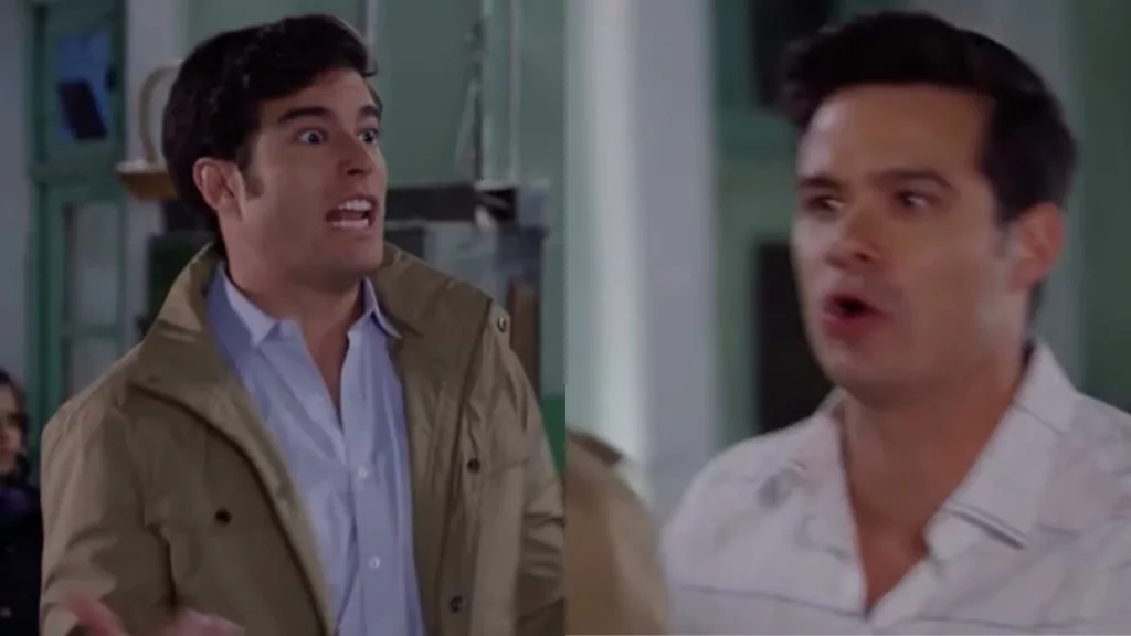 Álvaro e Leonardo têm confronto em Contigo Sim (Foto: Reprodução)