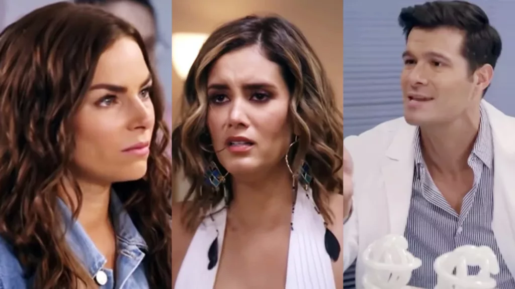 Leonardo defende Ângela de Samanta em Contigo Sim. (Foto: Divulgação)