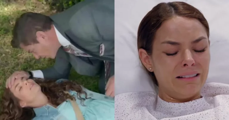 Nasce filho de Ângela na novela Contigo Sim (Foto: Reprodução)