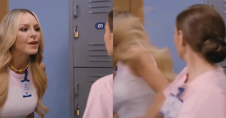 Ângela dá um tapa em Salma na novela Contigo Sim (Foto: Reprodução)