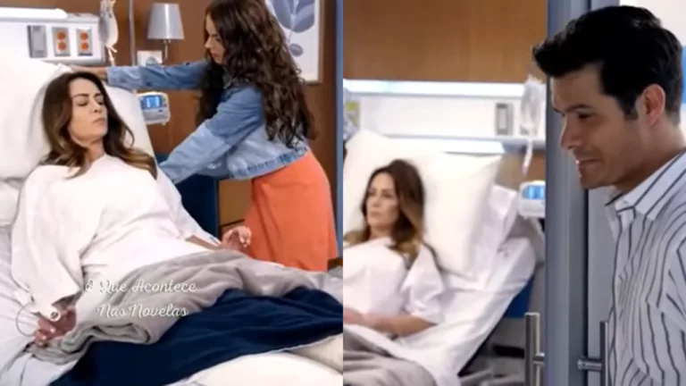 Cena da novela mexicana Contigo Sim (Foto: Divulgação)