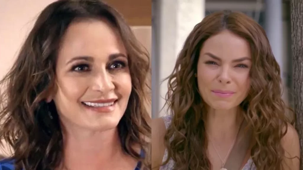 Yolanda engana Ângela em Contigo Sim. (Foto: Divulgação)