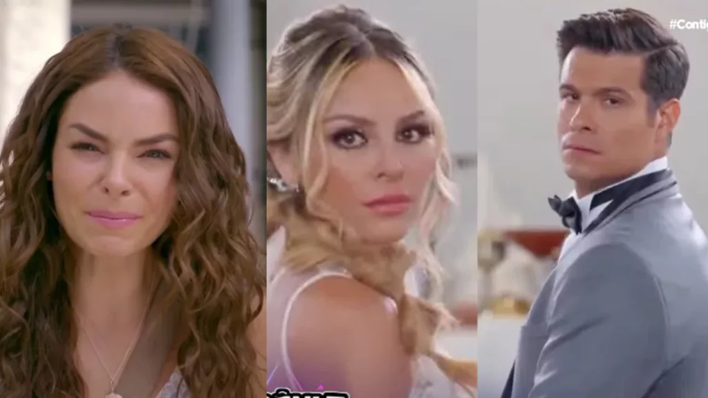 Ângela invade casamento entre Salma e Leonardo (Foto: Divulgação)