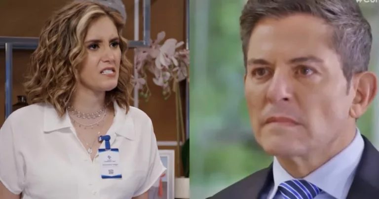 Geraldo encara Samanta em Contigo Sim (Foto: Reprodução)