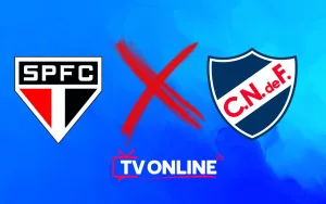 Onde assistir São Paulo x Nacional-URU ao vivo online (22/08/24)